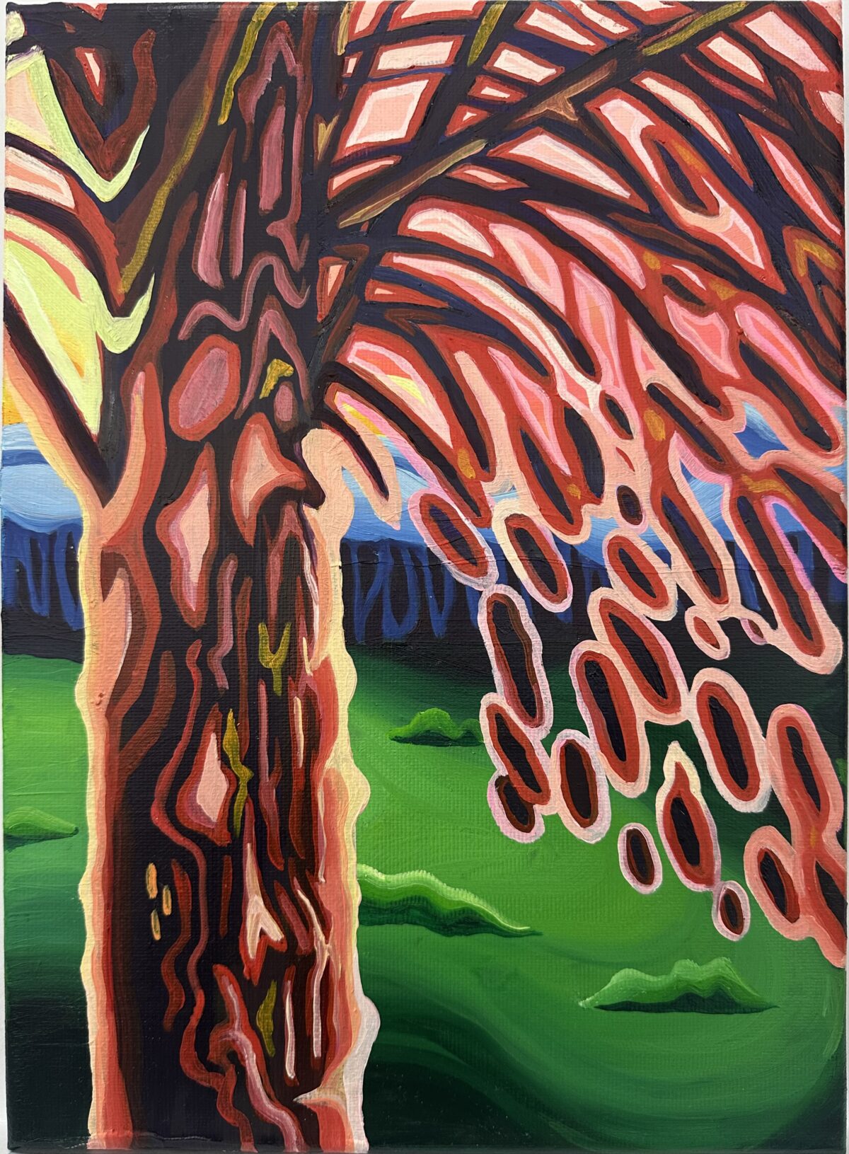 Tree in the Afterglow  残光の樹